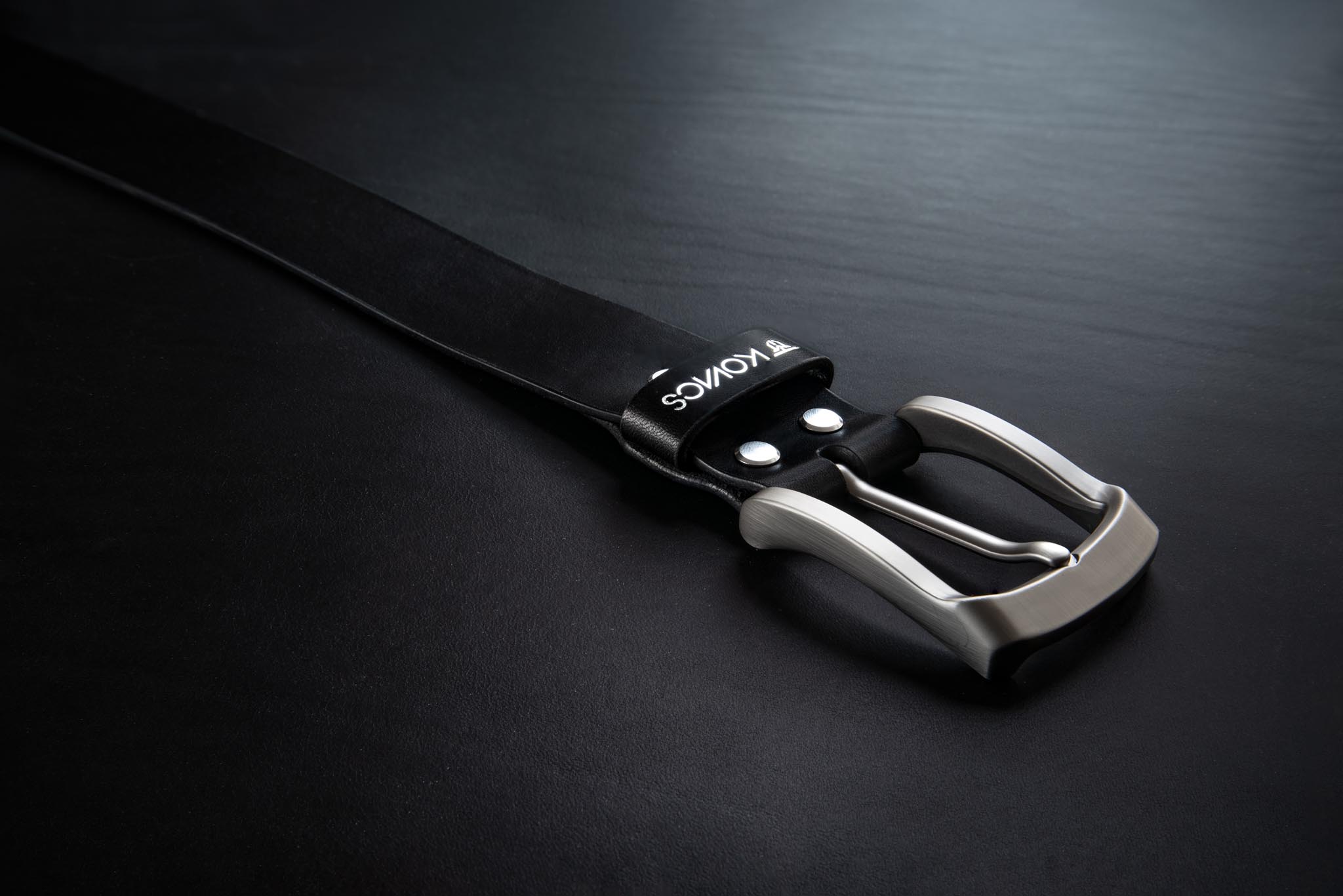 Leather belt assembly