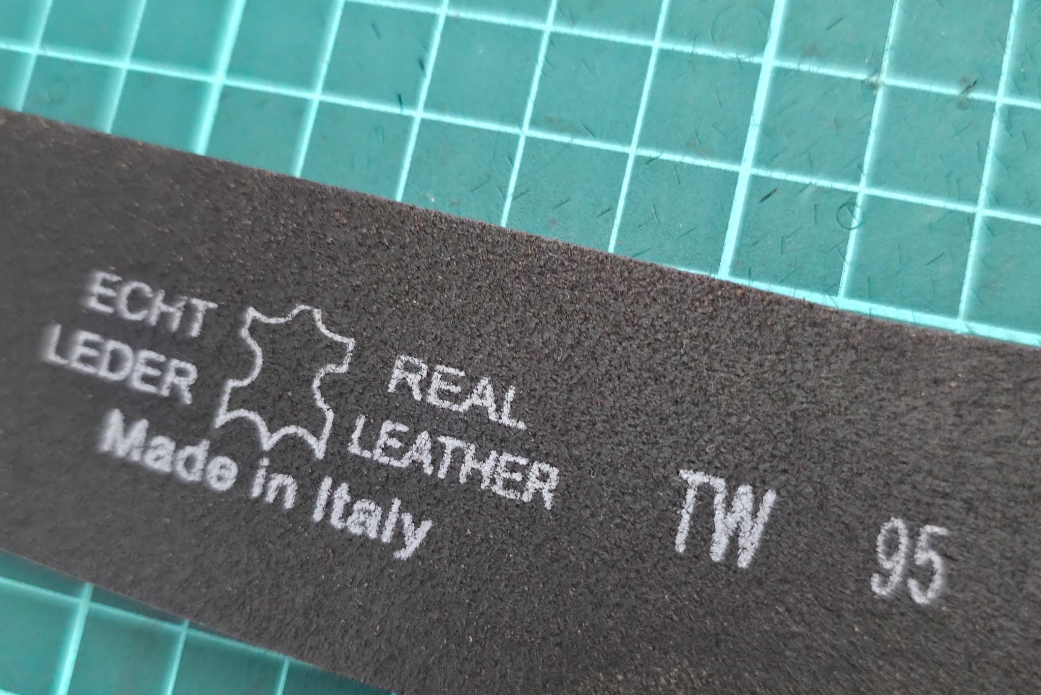 Genuine Leather Label